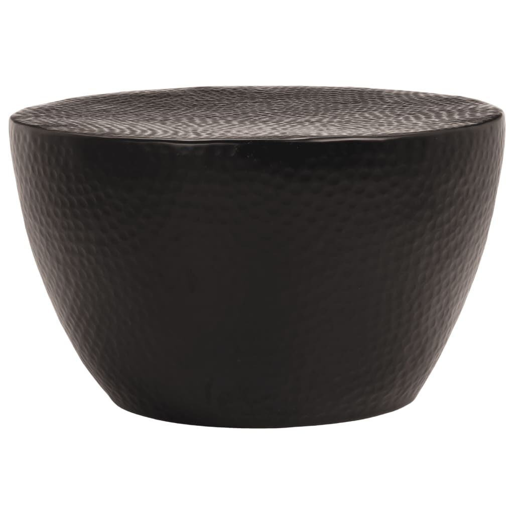 vidaXL Salontafel Alu Zwart - 50x30 cm - 35% Korting!