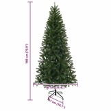 vidaXL Kunstkerstboom Groen 180 cm - 35% Korting