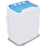 vidaXL Mini Wasmachine met Dubbele Trommel | 5,6 kg | 35% Korting