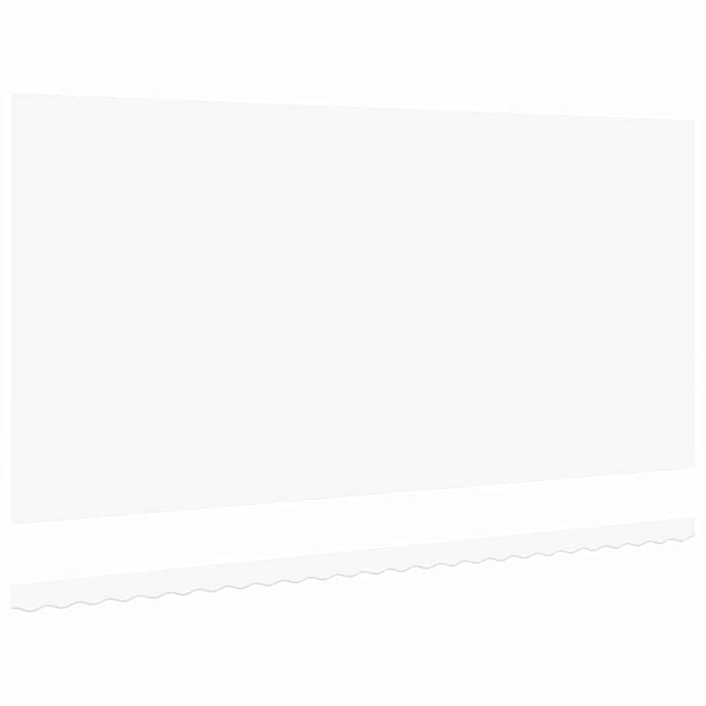 vidaXL Zonnescherm Vervangingsdoek Wit 600x300cm - 35% Korting!