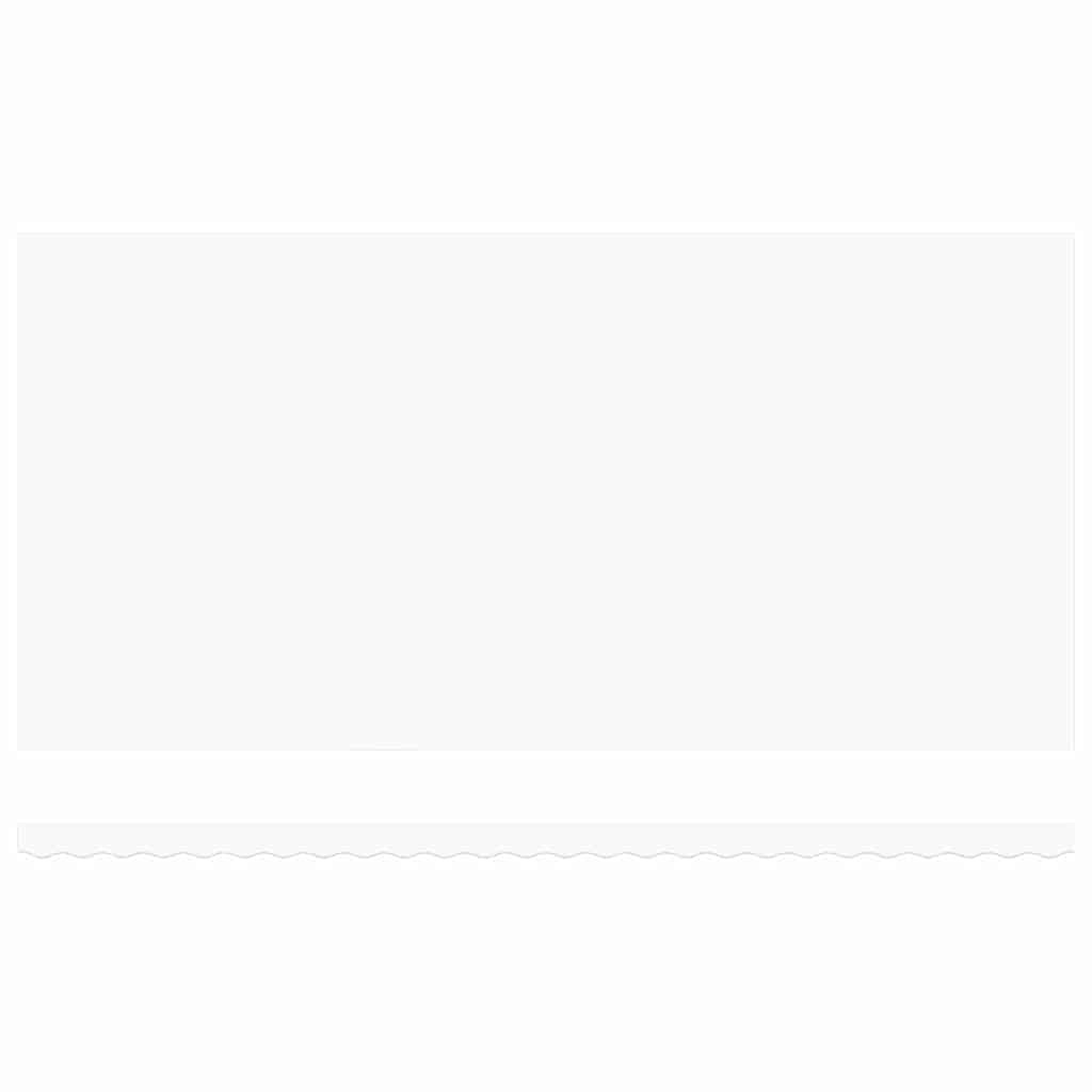 vidaXL Zonnescherm Vervangingsdoek Wit 600x300cm - 35% Korting!