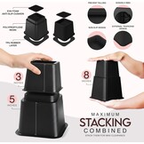 Utopia Bedding Meubelverhogers (8-delig) - 35% korting!