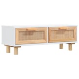 VidaXL Salontafel Wit 80x40x30 cm | Nu 35% Korting!