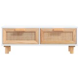 VidaXL Salontafel Wit 80x40x30 cm | Nu 35% Korting!