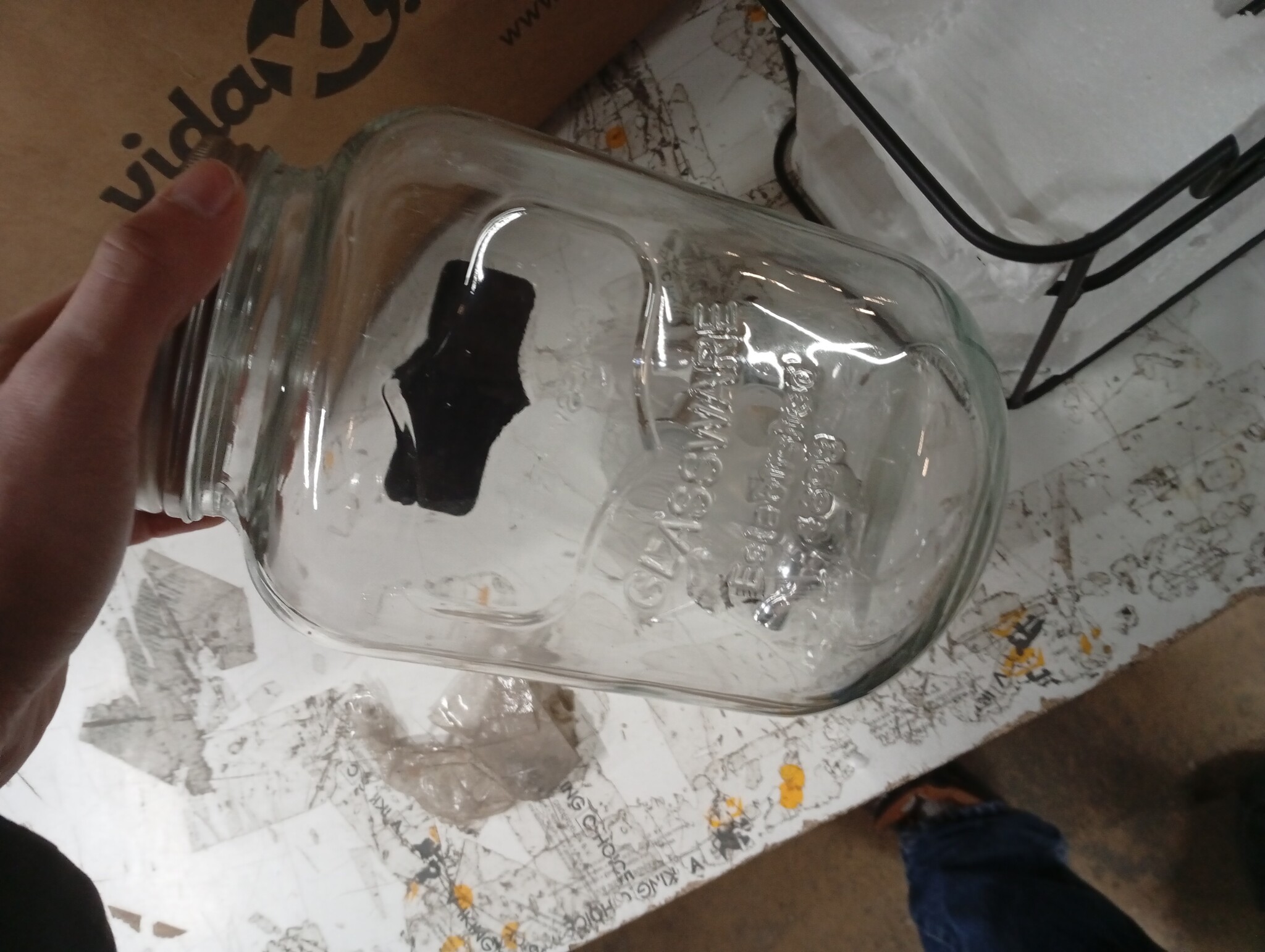 vidaXL Drankdispenser Glas (1x4L) - 60% Korting