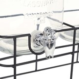 vidaXL Drankdispenser Glas (1x4L) - 60% Korting