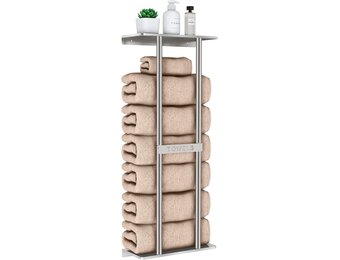 76cm Handdoekrek met Plank - 30% Korting!
