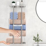 76cm Handdoekrek met Plank - 30% Korting!