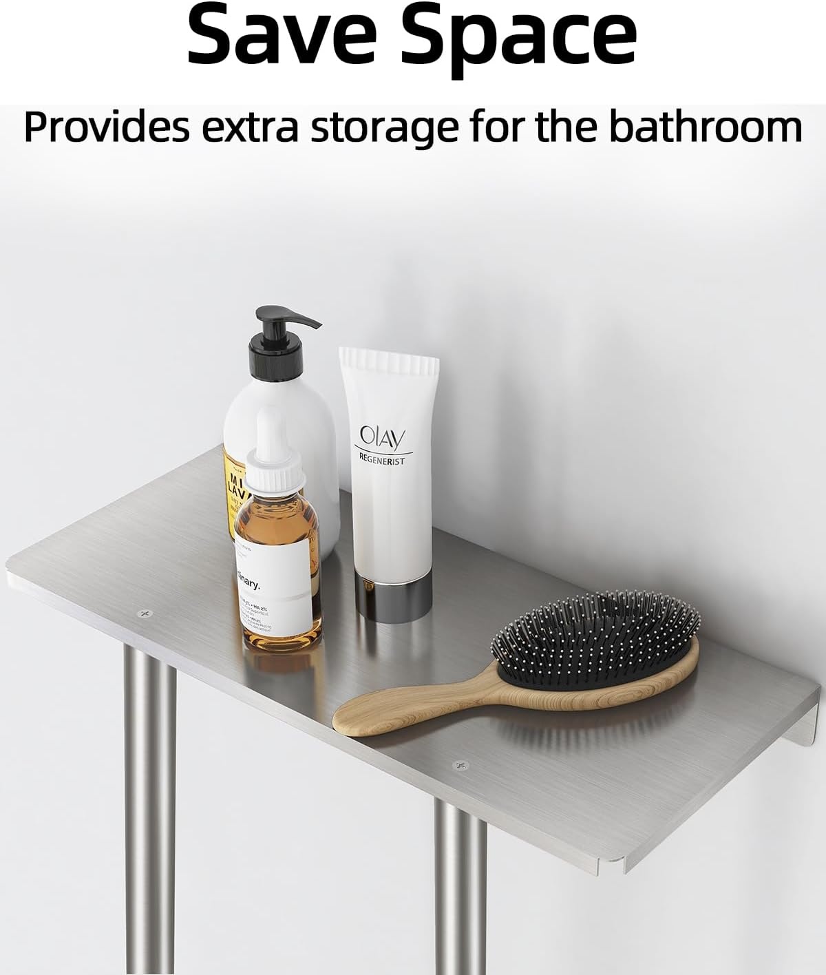 76cm Handdoekrek met Plank - 30% Korting!