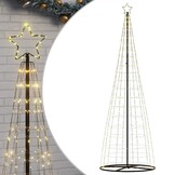 vidaXL LED-kerstboom 304 cm | 550 Warm Witte LEDs | 35% Korting!