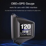 KAOLALI HUD: OBD2+GPS Snelheidsmeter - 30% Korting!