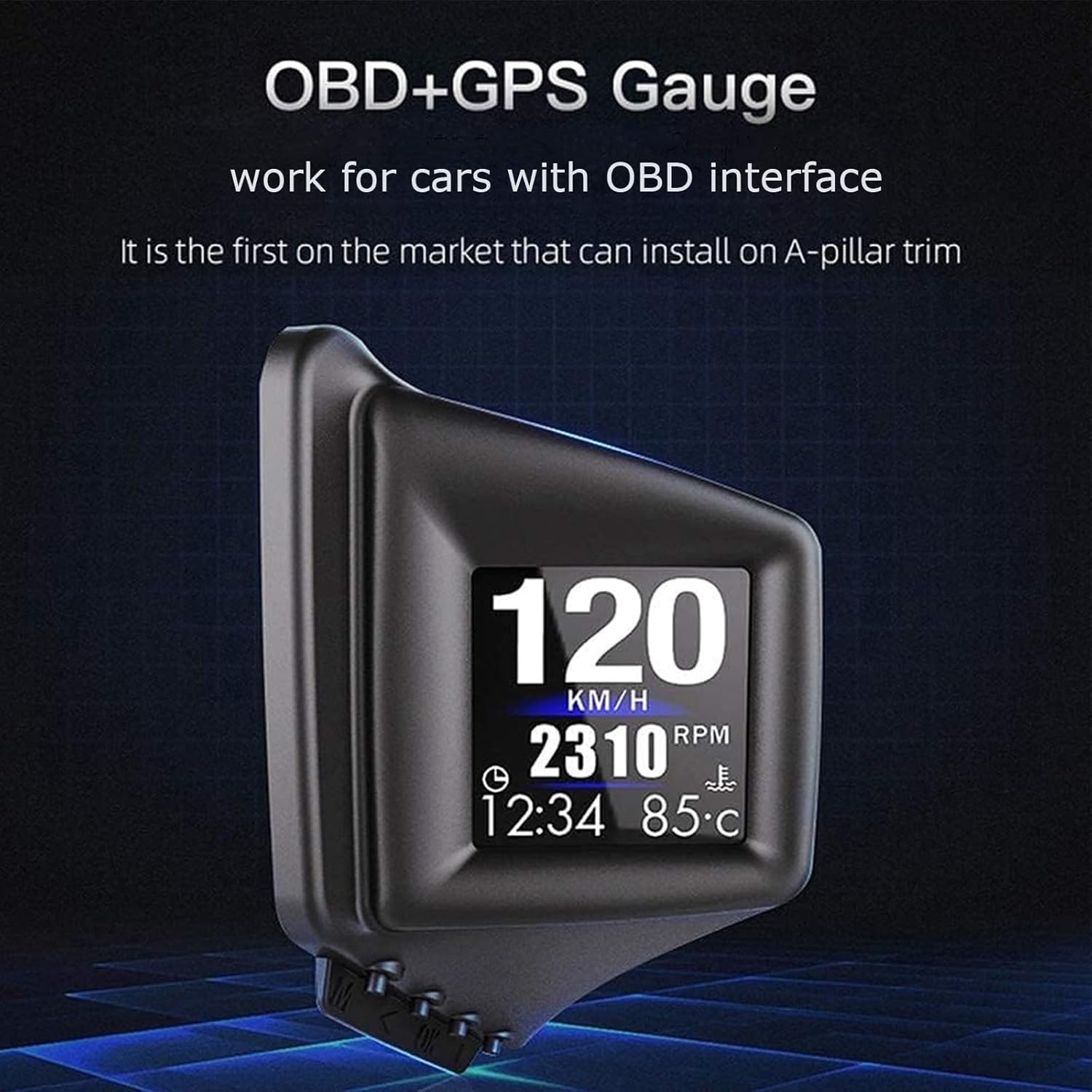 KAOLALI HUD: OBD2+GPS Snelheidsmeter - 30% Korting!