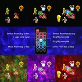 Litake Halloween/Kerstmis Projector - 30% Korting! 20 Films, 10 Kleuren