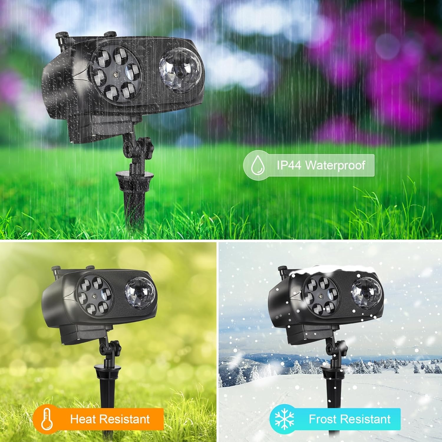 Litake Halloween/Kerstmis Projector - 30% Korting! 20 Films, 10 Kleuren