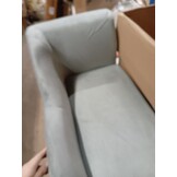 vidaXL Hondenbank met kussen - 60% Korting - Grijs - 83x44x44 cm