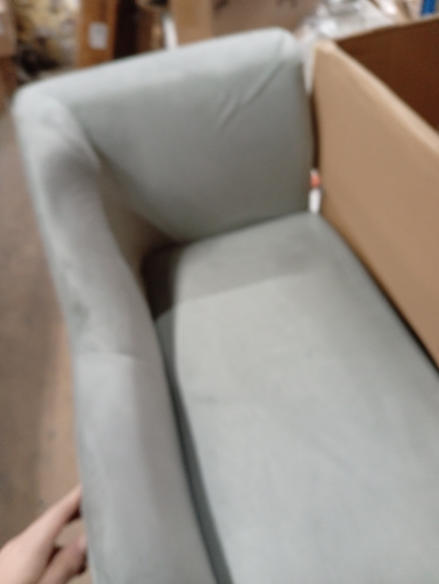 vidaXL Hondenbank met kussen - 60% Korting - Grijs - 83x44x44 cm