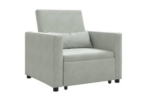 vidaXL Enkele Slaapbank Lichtgrijs (60% korting)