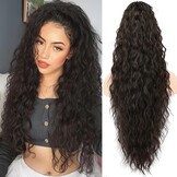 PORSMEER Clip-in Paardenstaart Haarstuk - Koper Rood (70cm) - 30% Korting