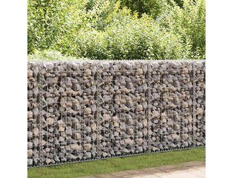 VidaXL Gabion Mand 200x50x100 cm - Gegalvaniseerd Staal | 35% Korting!