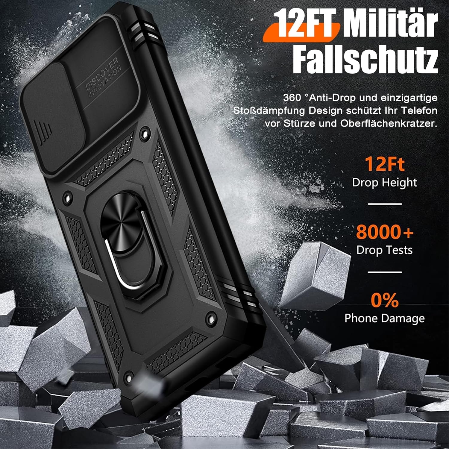 Giyer Samsung S25 Hoesje: 30% Korting! Met Screenprotector & Ring