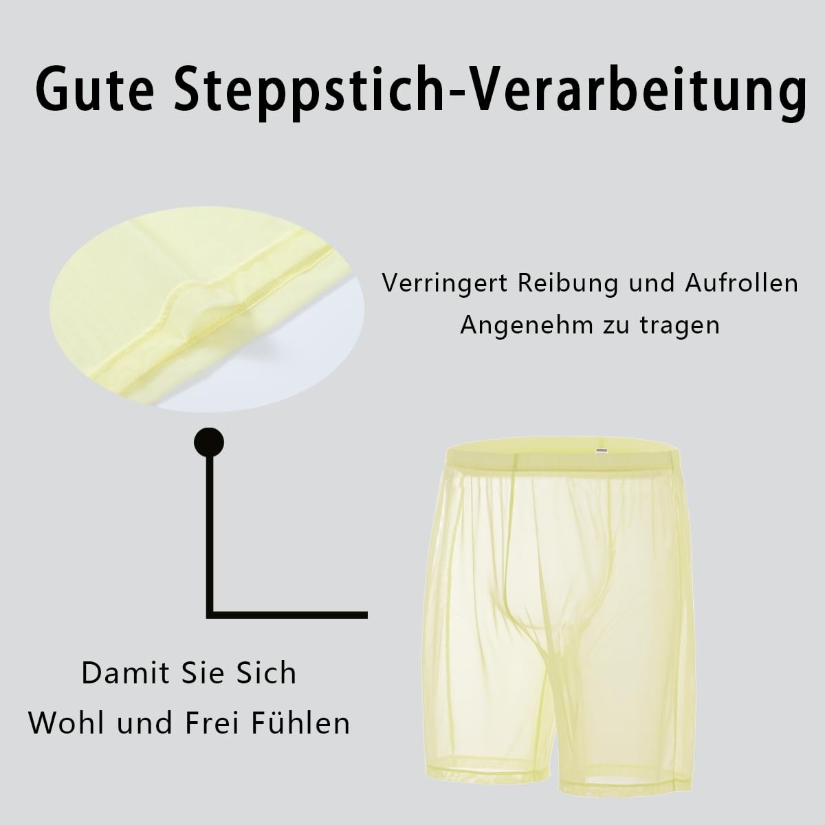 Herendagelijks Gele Boxershorts Maat L - 30% Korting