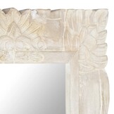 vidaXL Spiegel 110x50 cm Mangohout - 30% Korting!