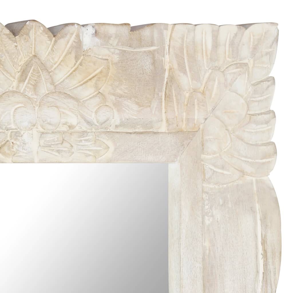 vidaXL Spiegel 110x50 cm Mangohout - 30% Korting!