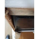 vidaXL Nachtkastje Ruw Mangohout - 60% Korting!