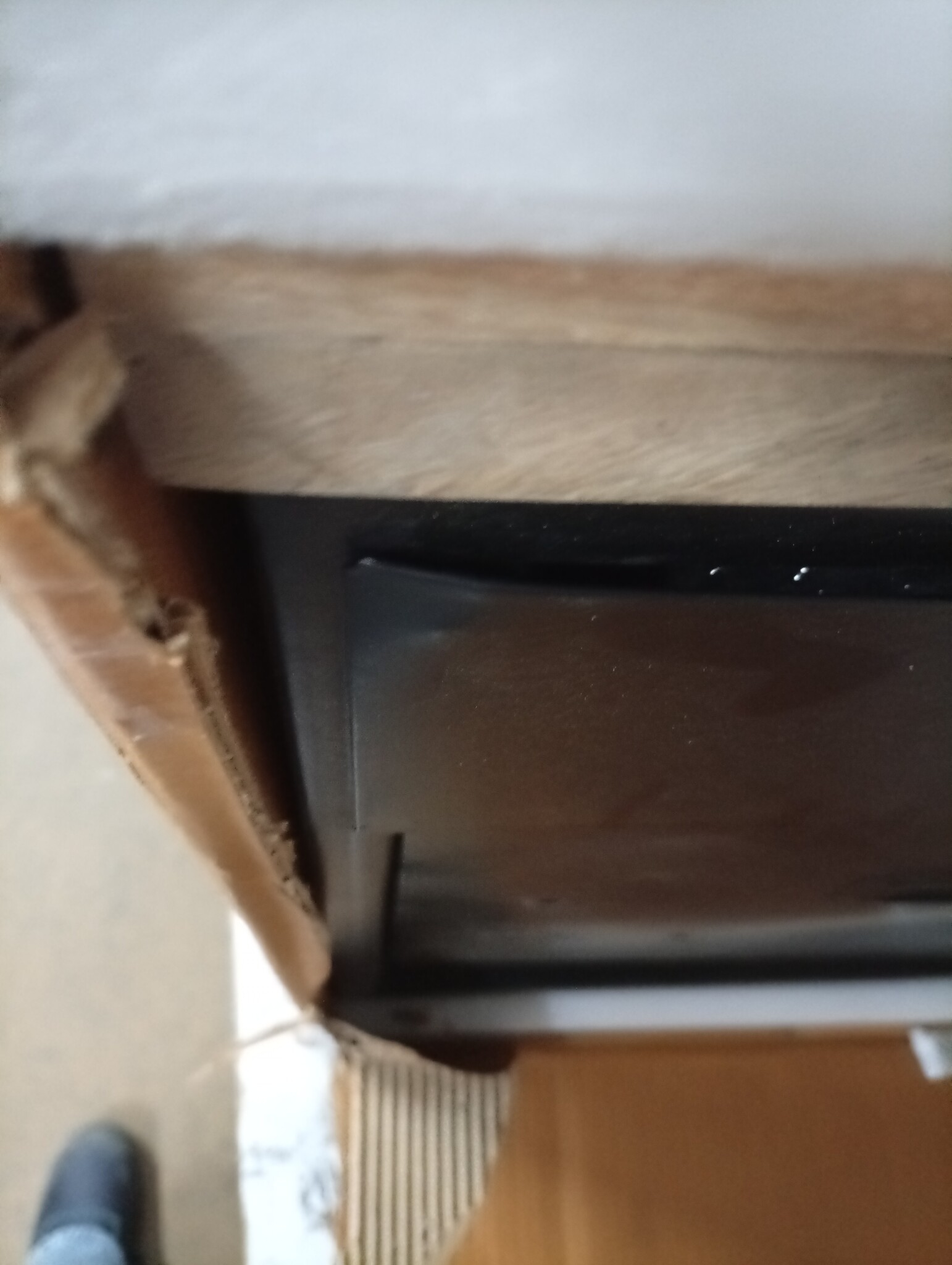 vidaXL Nachtkastje Ruw Mangohout - 60% Korting!