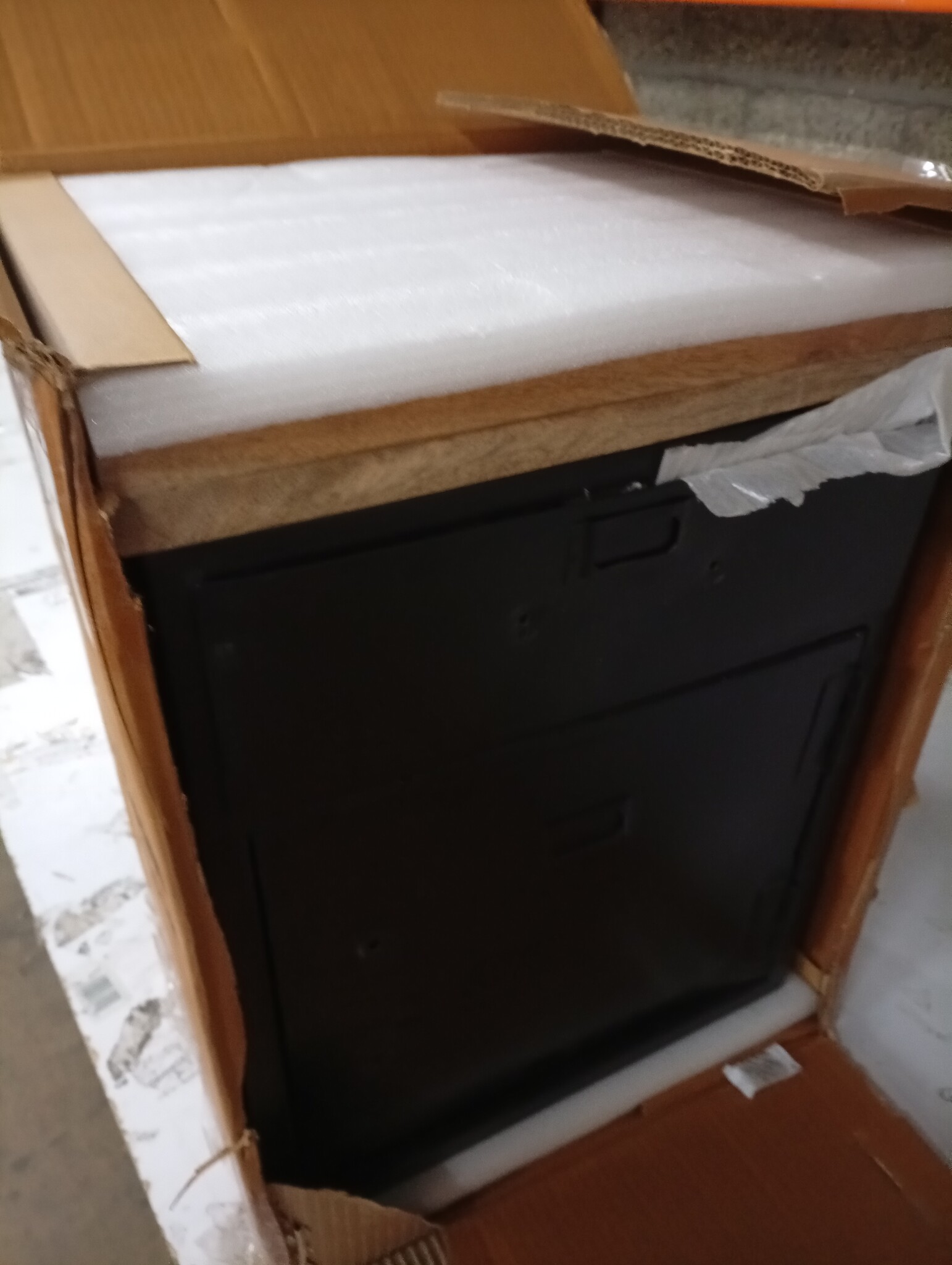 vidaXL Nachtkastje Ruw Mangohout - 60% Korting!