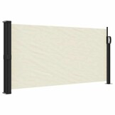 vidaXL Uittrekbaar Windscherm - 100x500cm Crème - 67% Korting