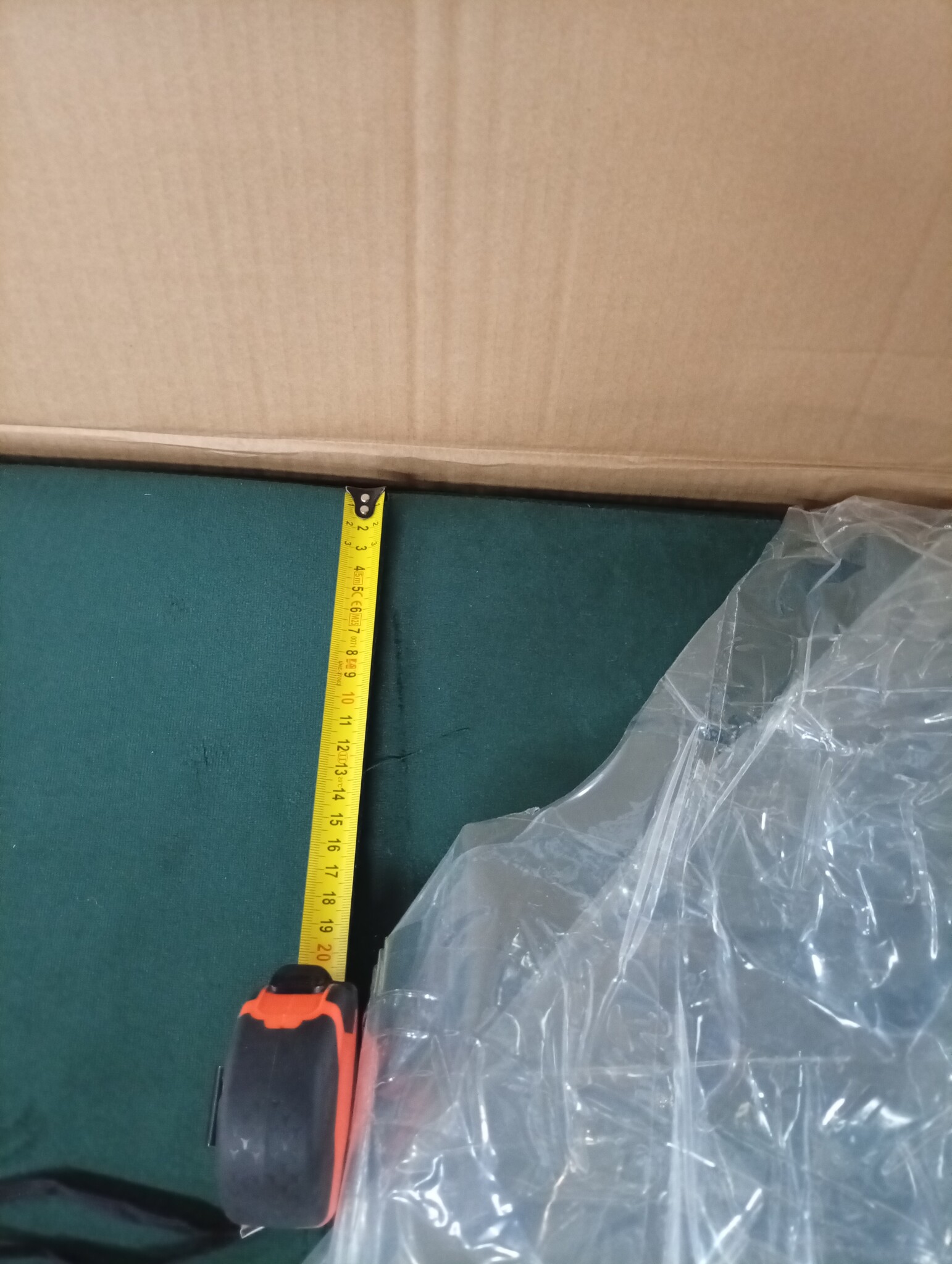 vidaXL Driezitsbank 180cm Donkergroen Fluweel - Nu 60% Korting!