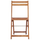 vidaXL Bistrostoelen 2 st. massief acaciahout - 35% Korting