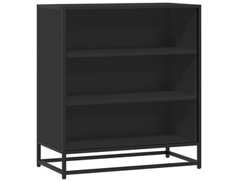 vidaXL Dressoir 68x35x76cm Zwart (35% Korting)