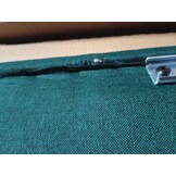 vidaXL Massagestoel Stof Donkergroen - 60% Korting