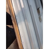 vidaXL Haardhoutopslag Antraciet 120x45x210cm - 60% Korting!