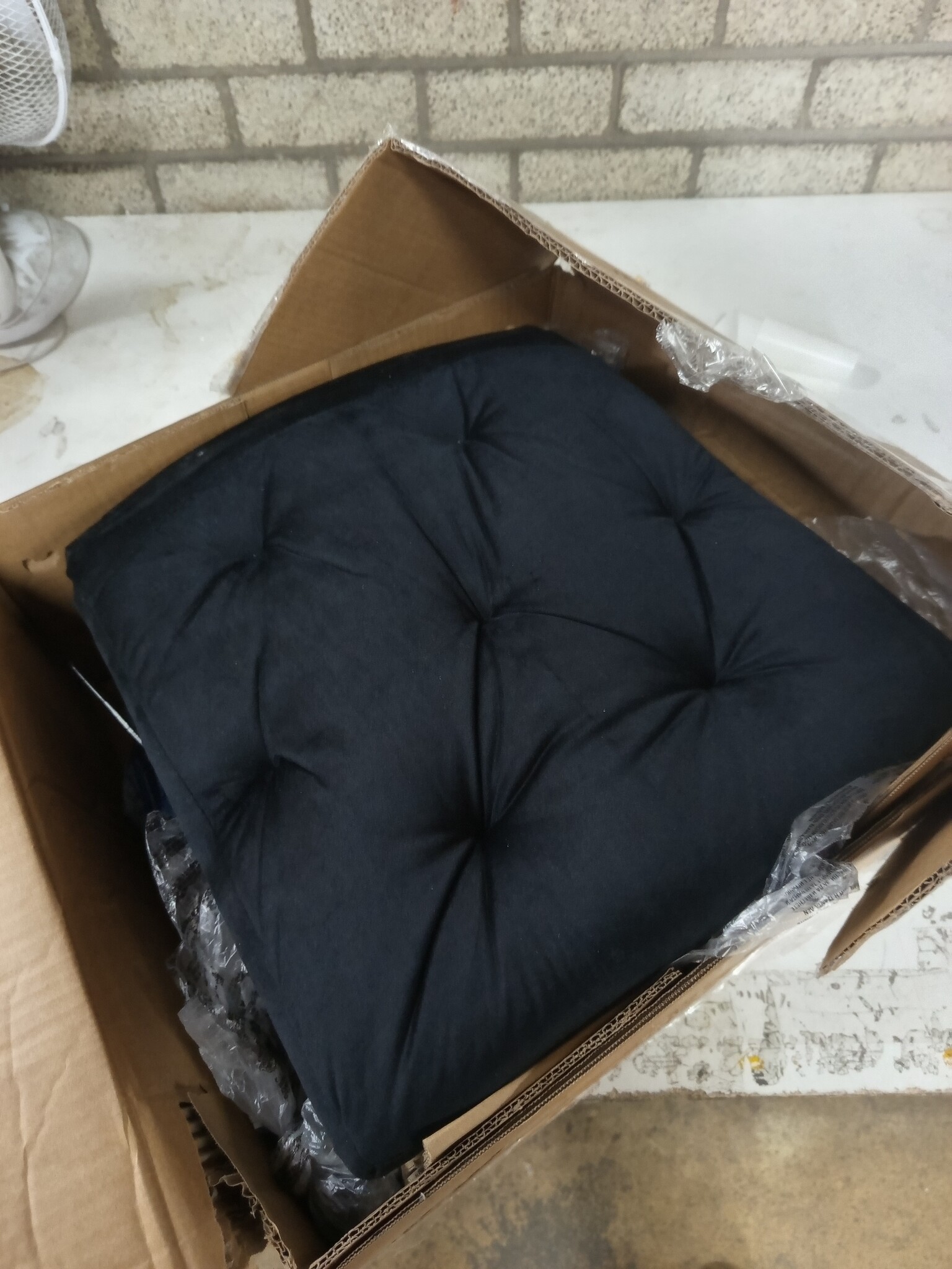 vidaXL Kantoorstoel Fluweel Zwart - 55% Korting