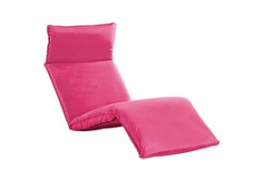 vidaXL Inklapbare Ligstoel - Oxford Stof Roze - 62% Korting!