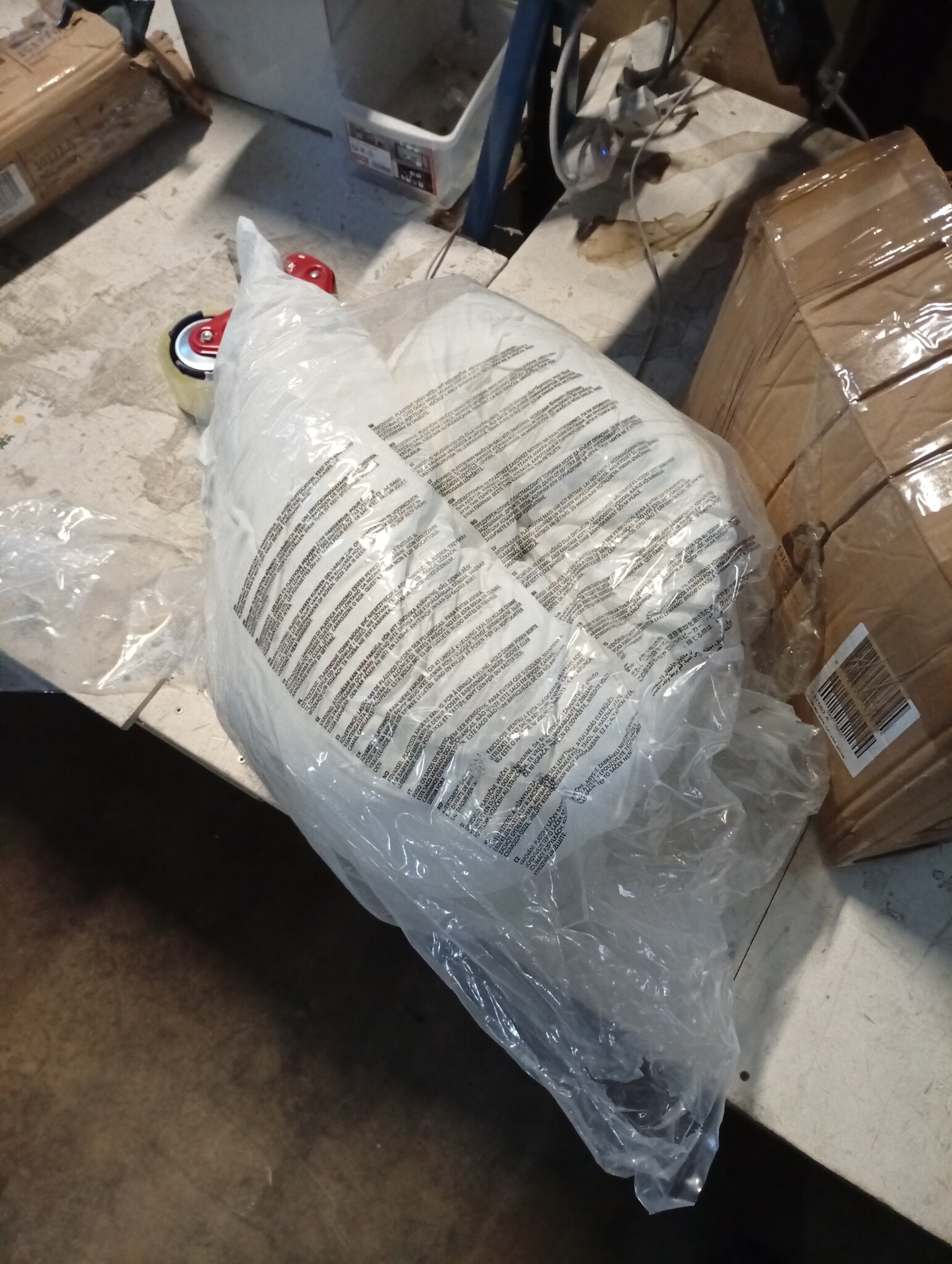 VidaXL Zijslaapkussen 40x145 cm Wit - 70% Korting!