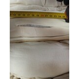 vidaXL Modulaire Poef 70x70x54cm Stof Crème - 64% Korting!