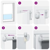 vidaXL Rolgordijn Verduisterend Koffie 115x150 cm - 54% Korting!