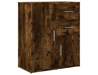 vidaXL Dressoir gerookt eiken - 55% korting!