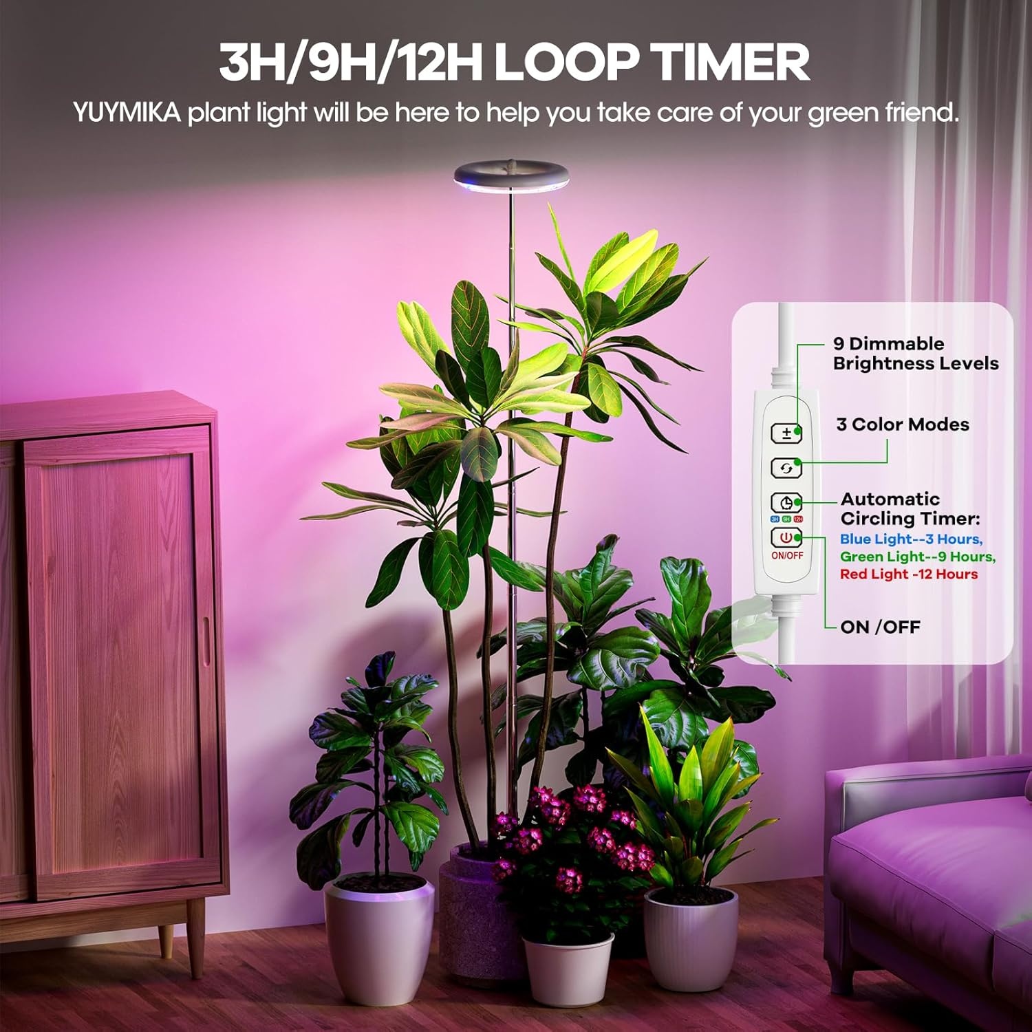 72 LED Vol spectrum Plantenlamp - 35% Korting