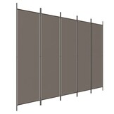 vidaXL Kamerscherm 5 Panel 250x220cm - 42% Korting