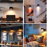 Draaibare LED Wandlamp met Accu - 30% Korting