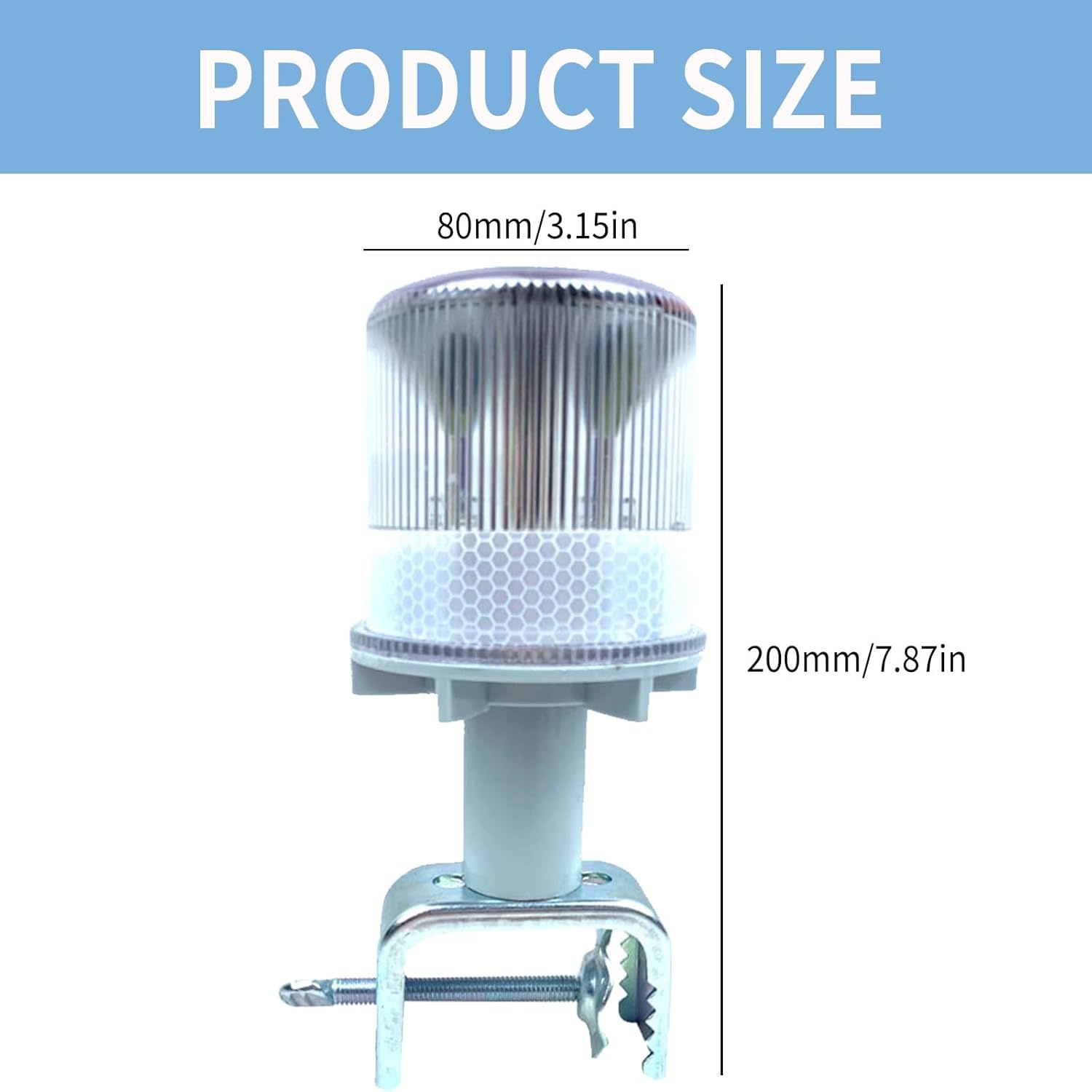 Solar LED Navigatieverlichting Boot - 360° Zicht - 55% Korting!