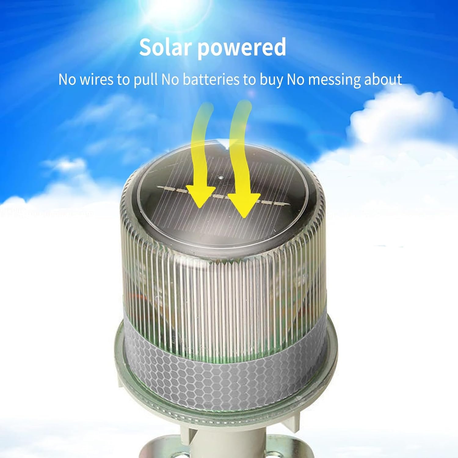 Solar LED Navigatieverlichting Boot - 360° Zicht - 55% Korting!