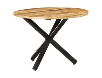 vidaXL Eettafel Ruw Mangohout - 35% Korting!