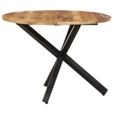 vidaXL Eettafel Ruw Mangohout - 35% Korting!