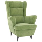 vidaXL Fauteuil Fluweel Lichtgroen | 35% Korting
